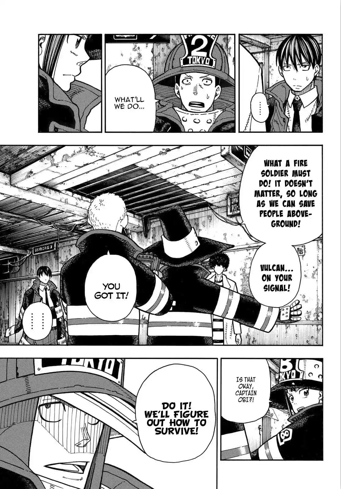 Enen no Shouboutai Ch. 165 Seeking a Witch in a Desperate Situation