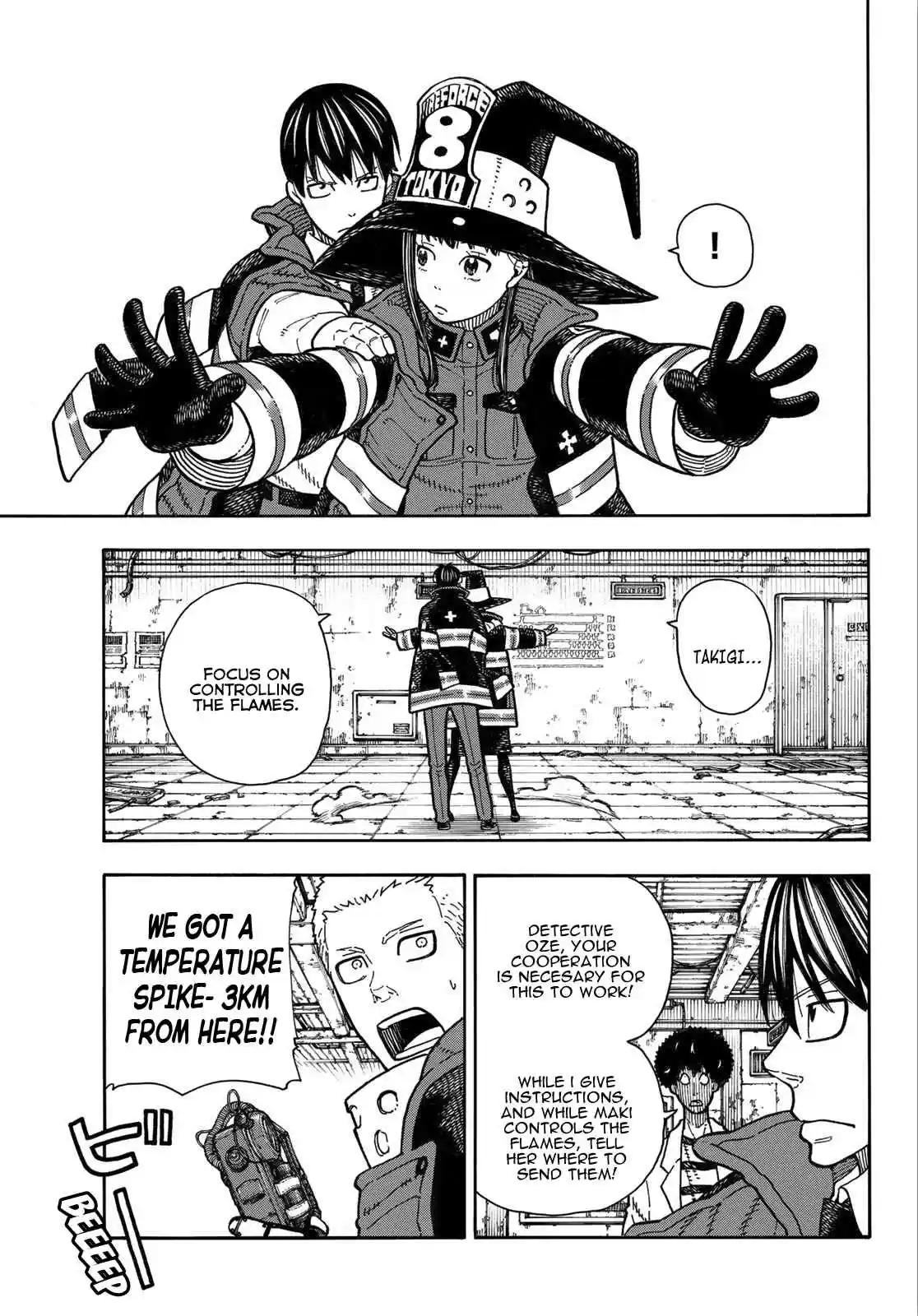 Enen no Shouboutai Ch. 165 Seeking a Witch in a Desperate Situation