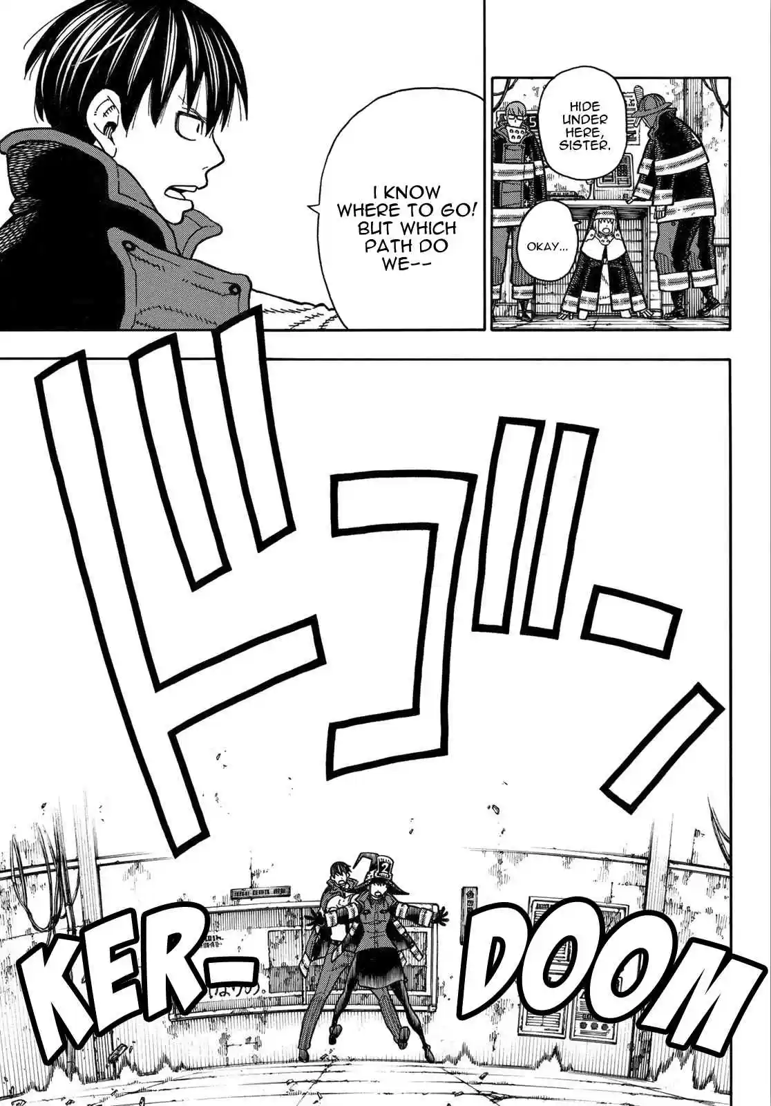 Enen no Shouboutai Ch. 165 Seeking a Witch in a Desperate Situation