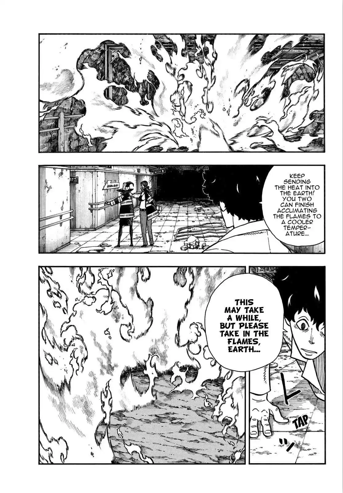 Enen no Shouboutai Ch. 165 Seeking a Witch in a Desperate Situation