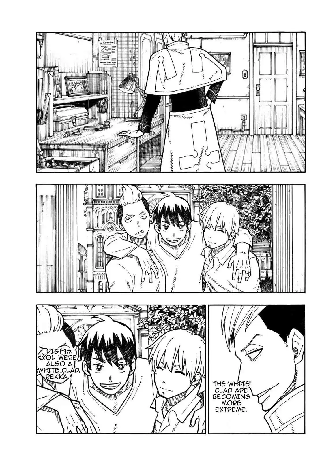 Enen no Shouboutai Ch. 175 Nexus of Belief