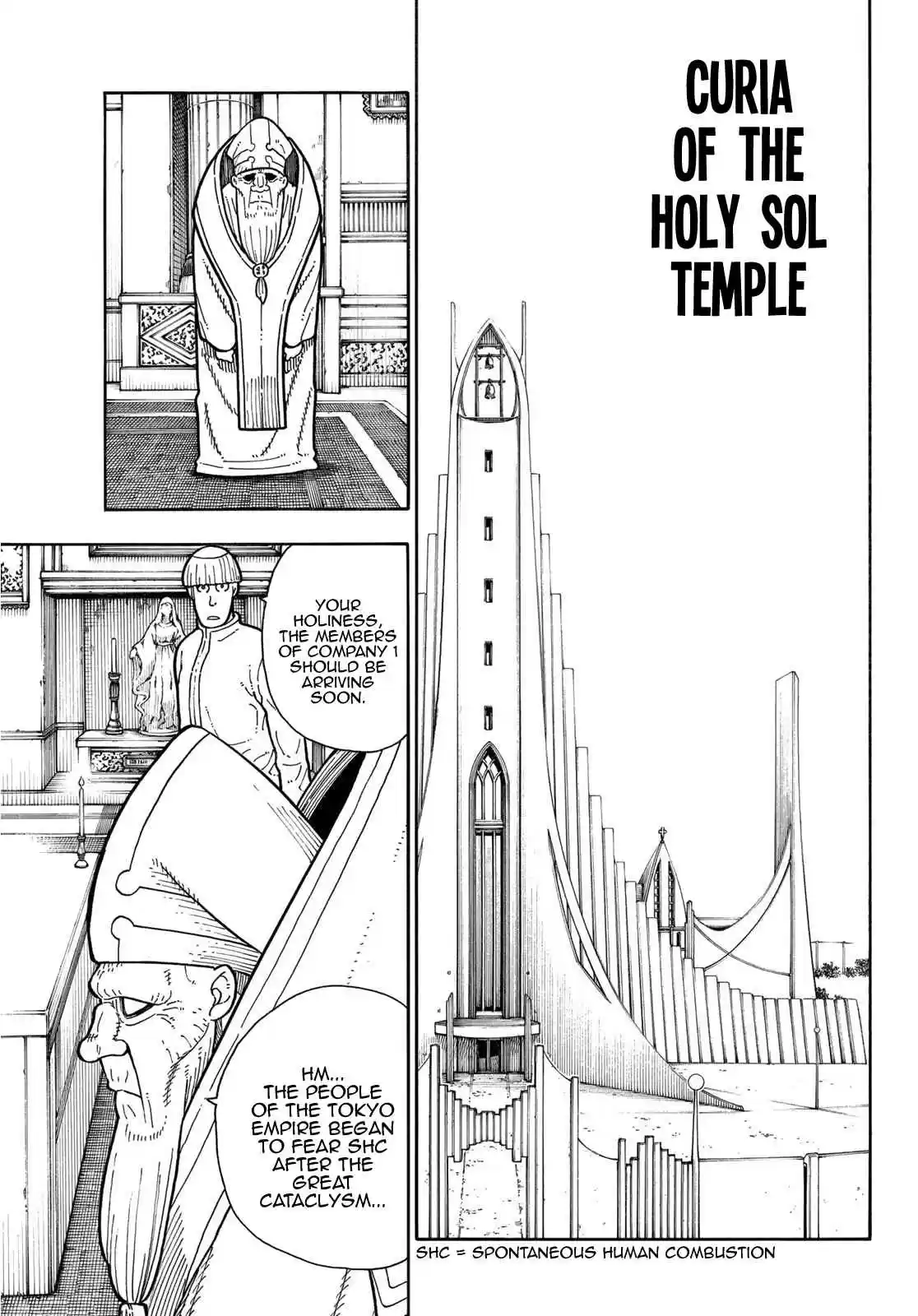 Enen no Shouboutai Ch. 175 Nexus of Belief