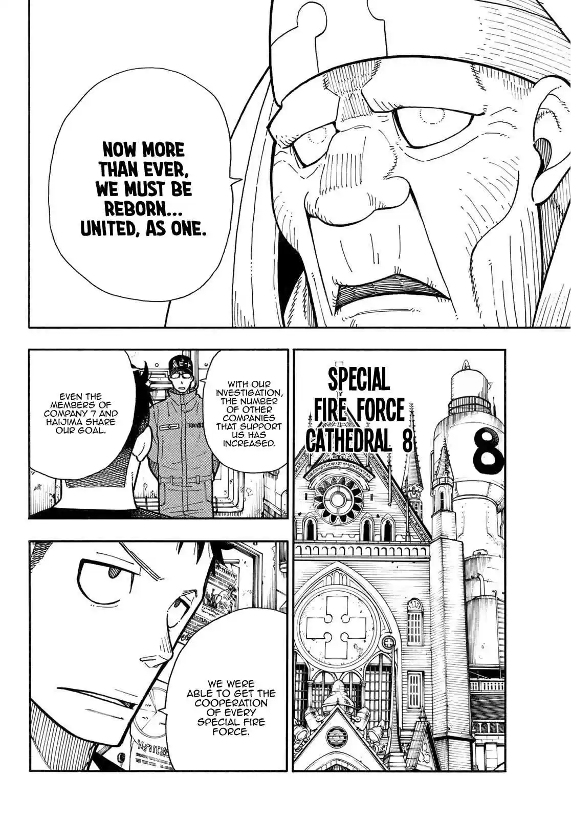 Enen no Shouboutai Ch. 175 Nexus of Belief