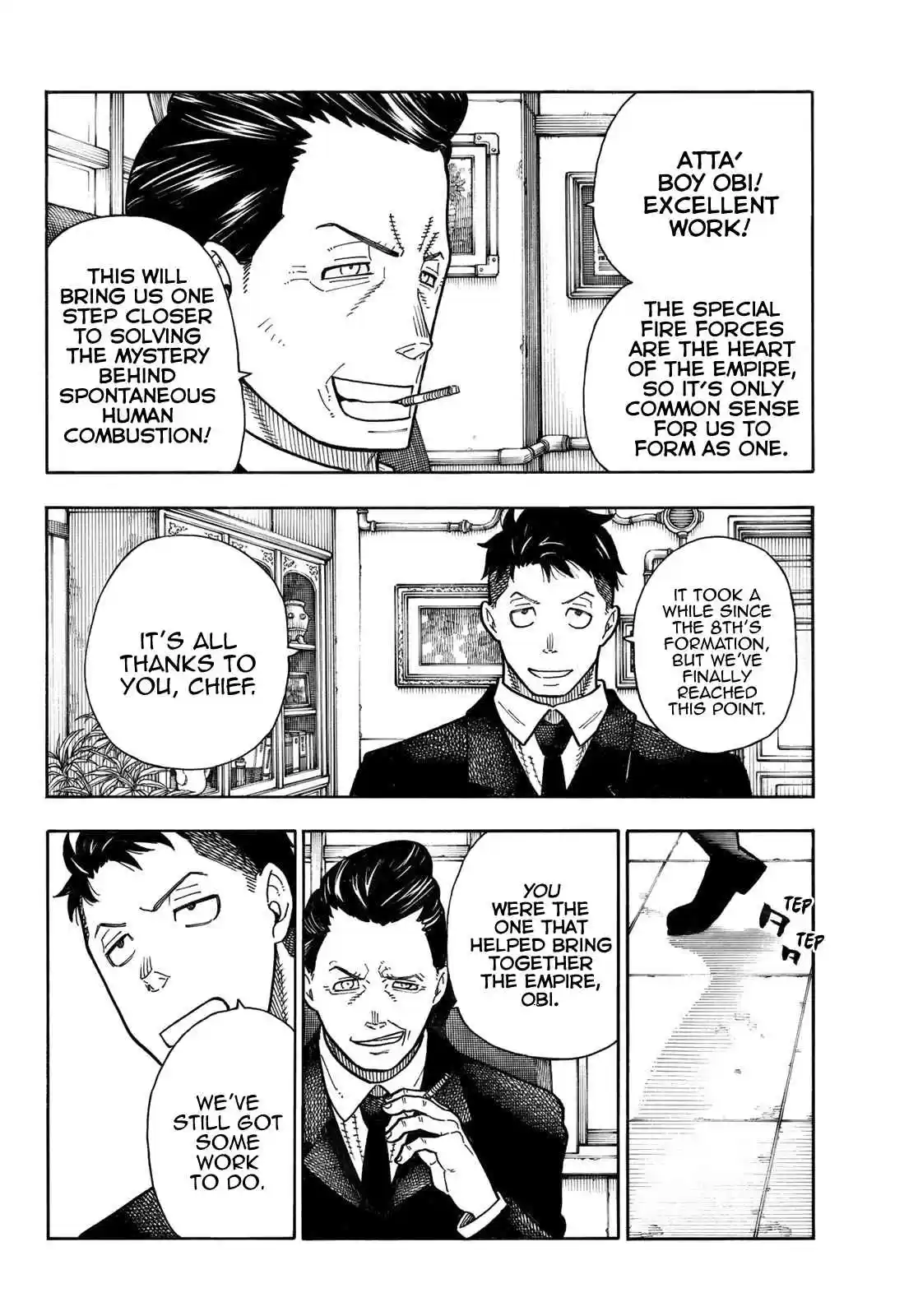 Enen no Shouboutai Ch. 176 Question Your Devotion