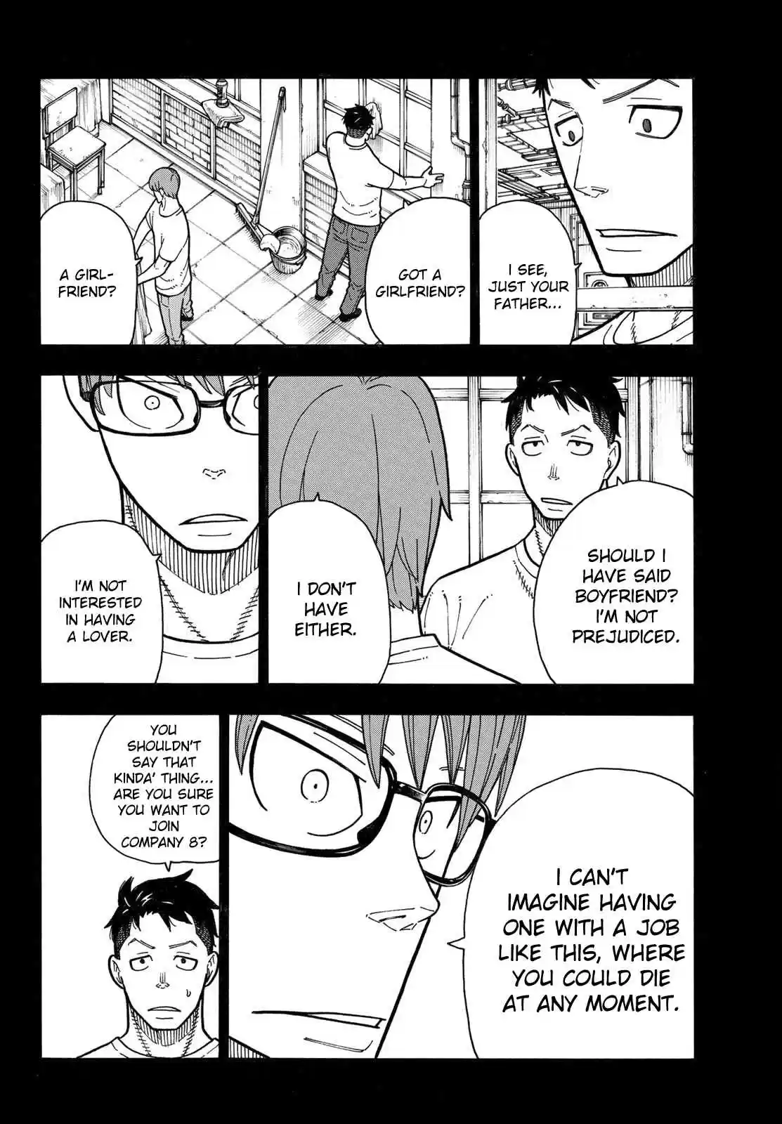 Enen no Shouboutai Ch. 177 Determination