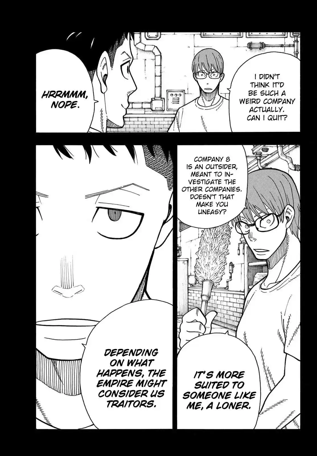 Enen no Shouboutai Ch. 177 Determination