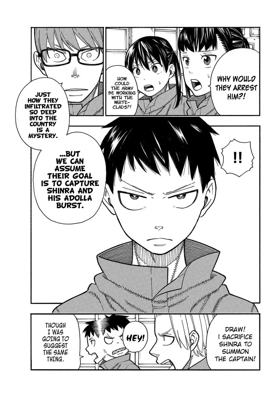 Enen no Shouboutai Ch. 177 Determination