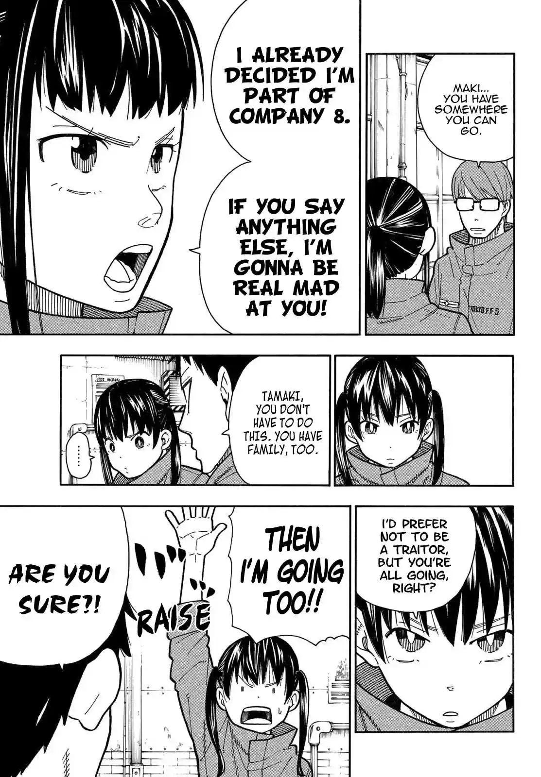 Enen no Shouboutai Ch. 177 Determination