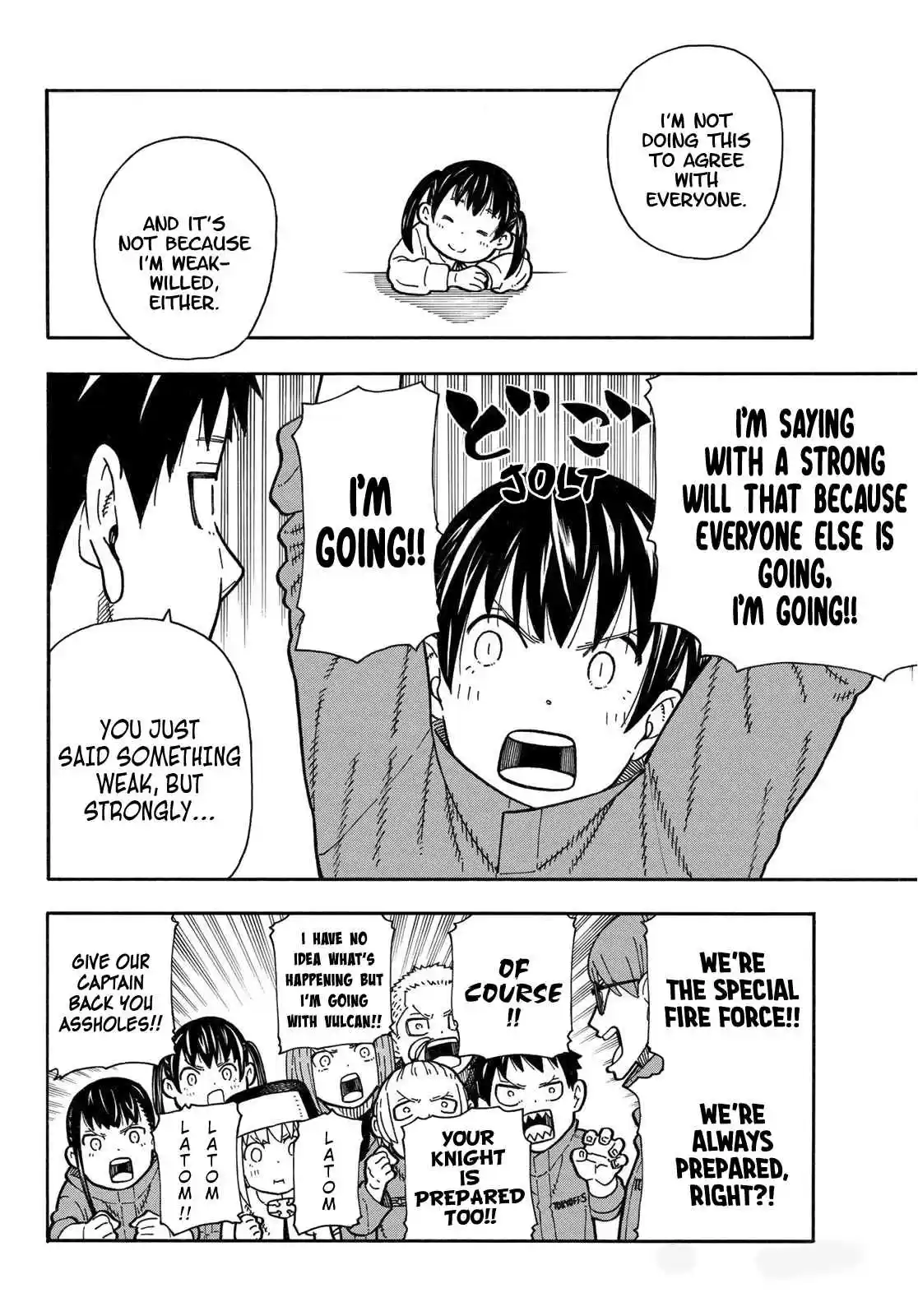 Enen no Shouboutai Ch. 177 Determination