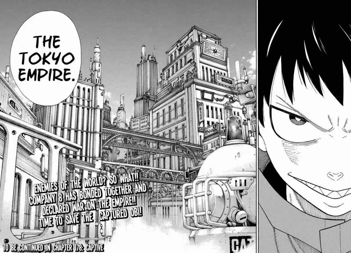 Enen no Shouboutai Ch. 177 Determination