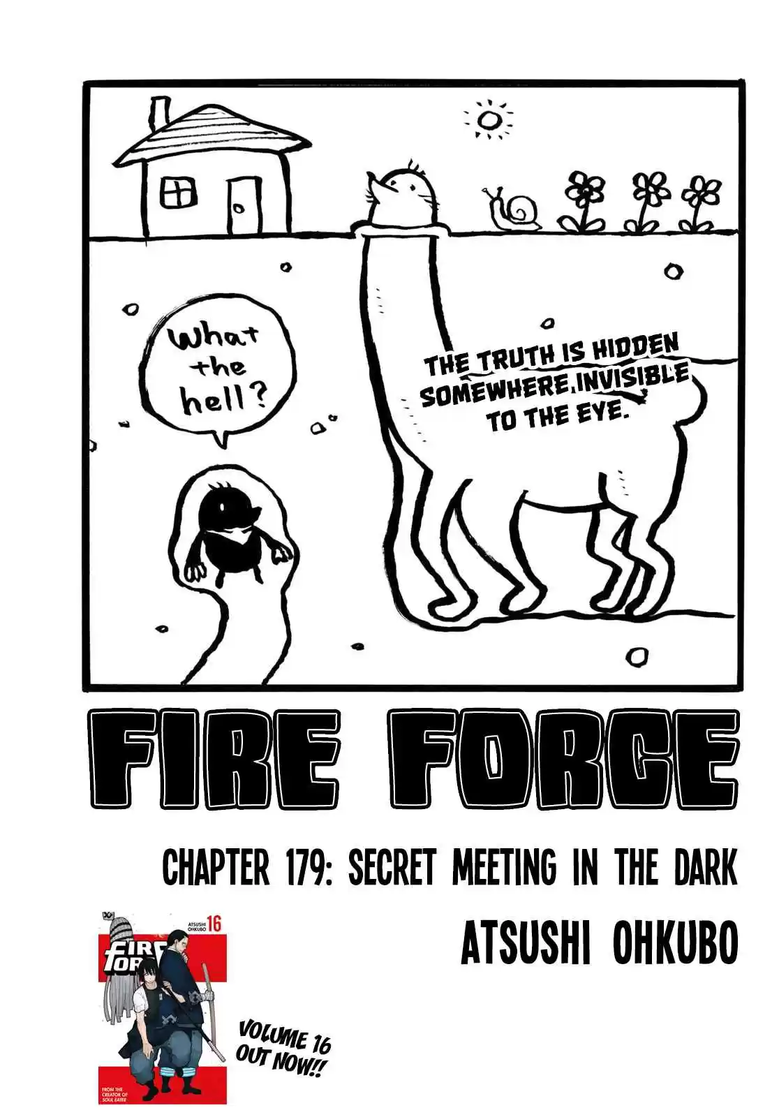 Enen no Shouboutai Ch. 179 Secret Meeting in the Dark