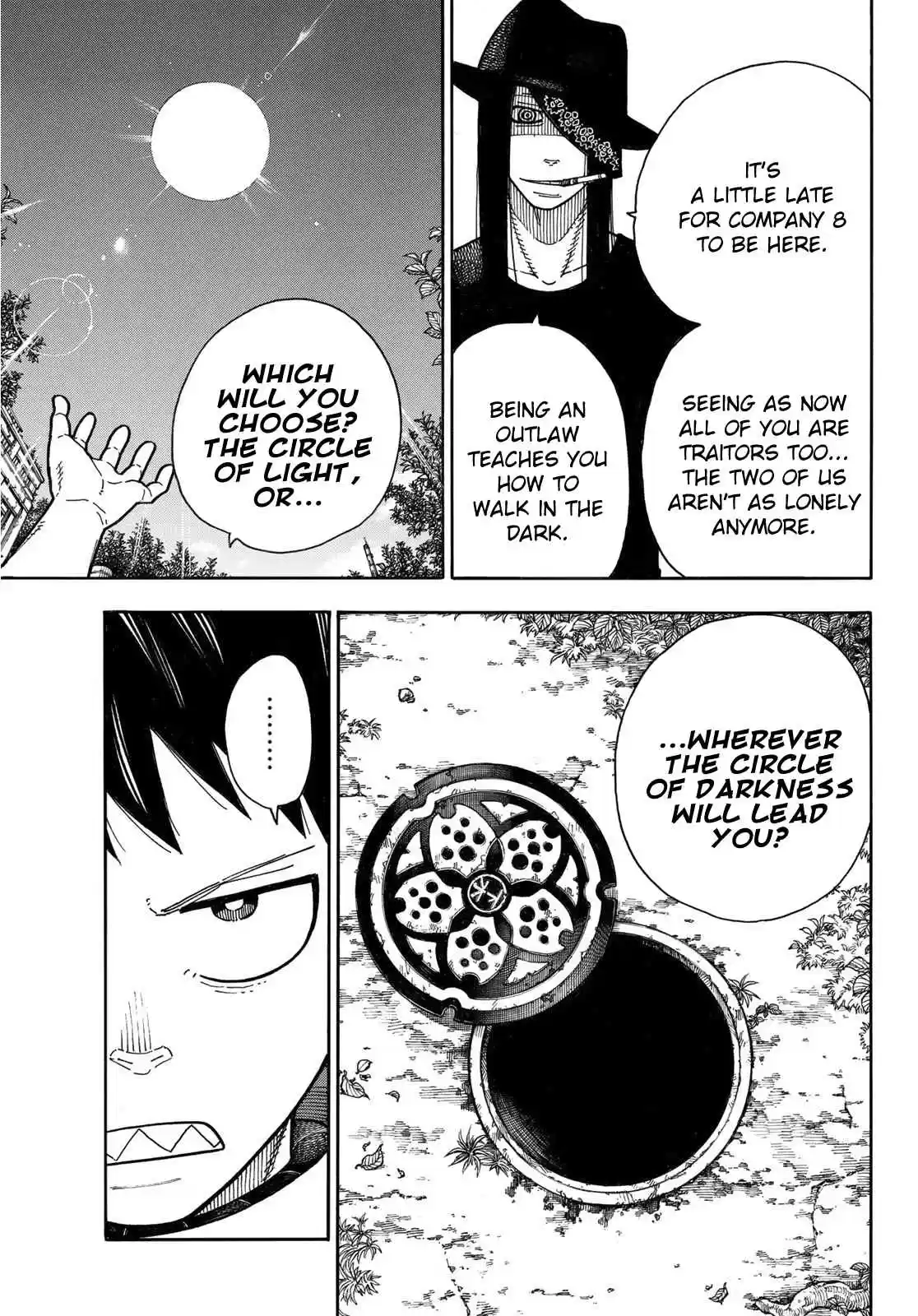 Enen no Shouboutai Ch. 179 Secret Meeting in the Dark