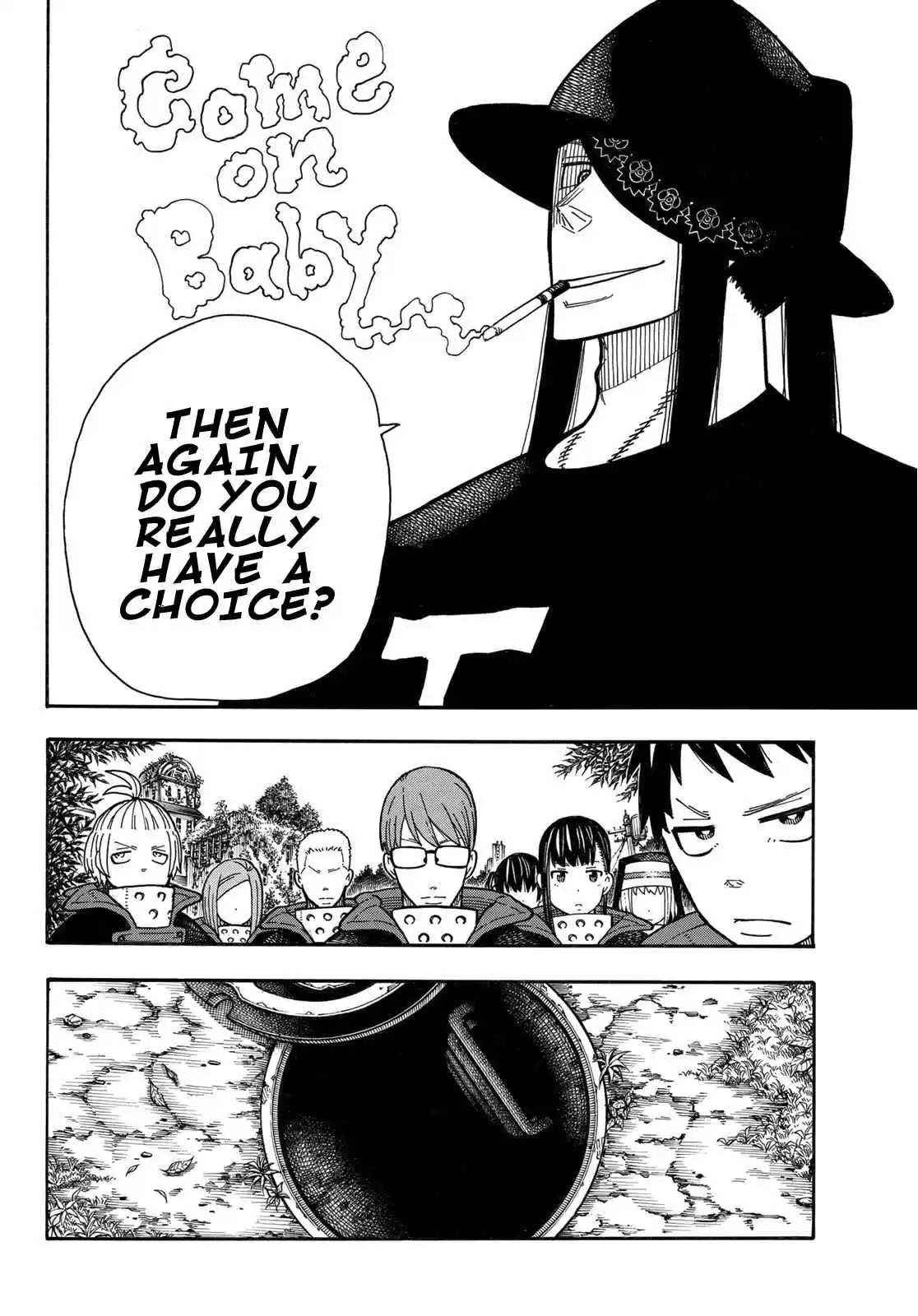 Enen no Shouboutai Ch. 179 Secret Meeting in the Dark