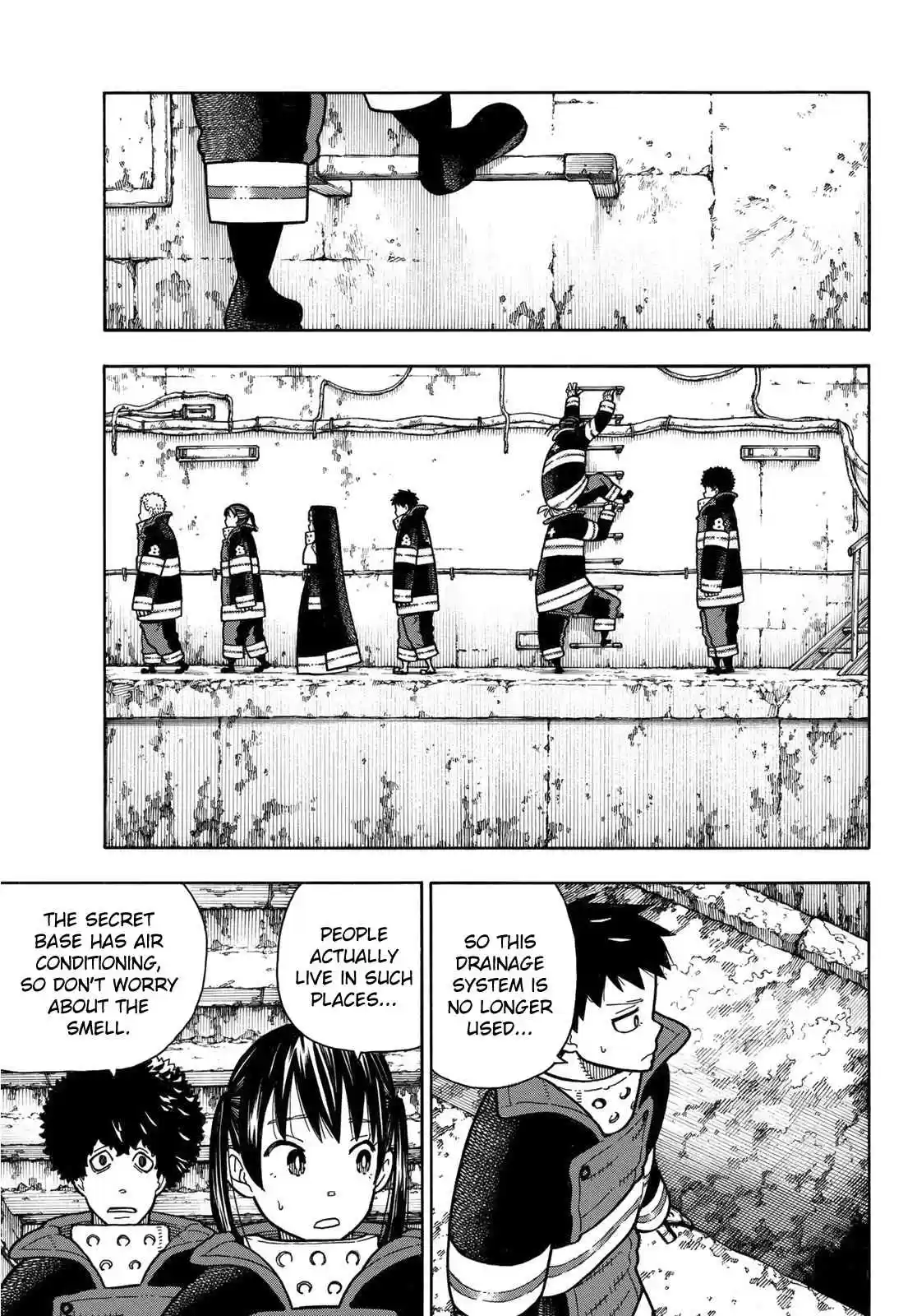 Enen no Shouboutai Ch. 179 Secret Meeting in the Dark