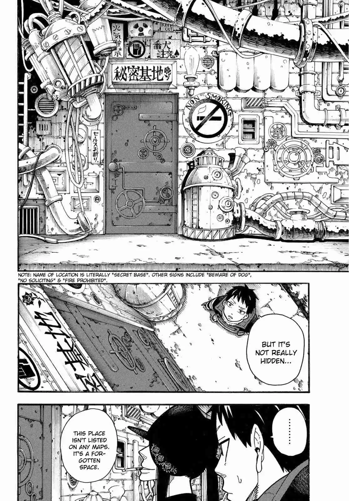 Enen no Shouboutai Ch. 179 Secret Meeting in the Dark