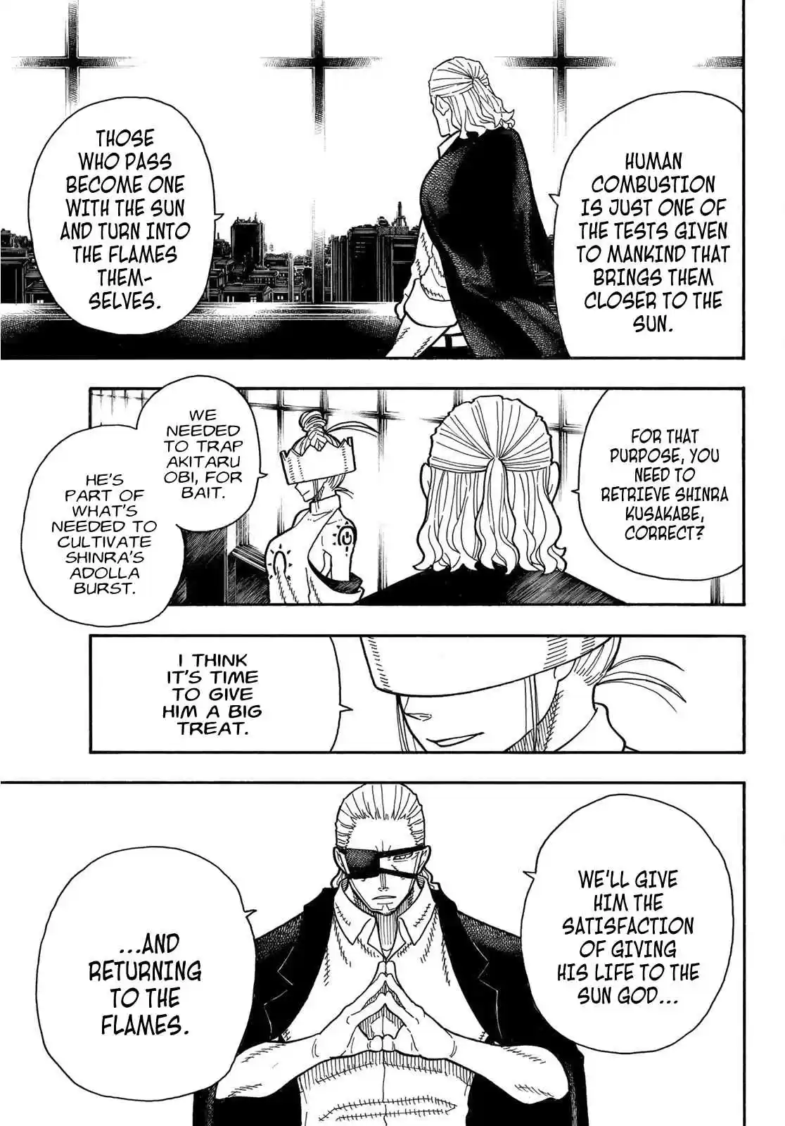 Enen no Shouboutai Ch. 179 Secret Meeting in the Dark