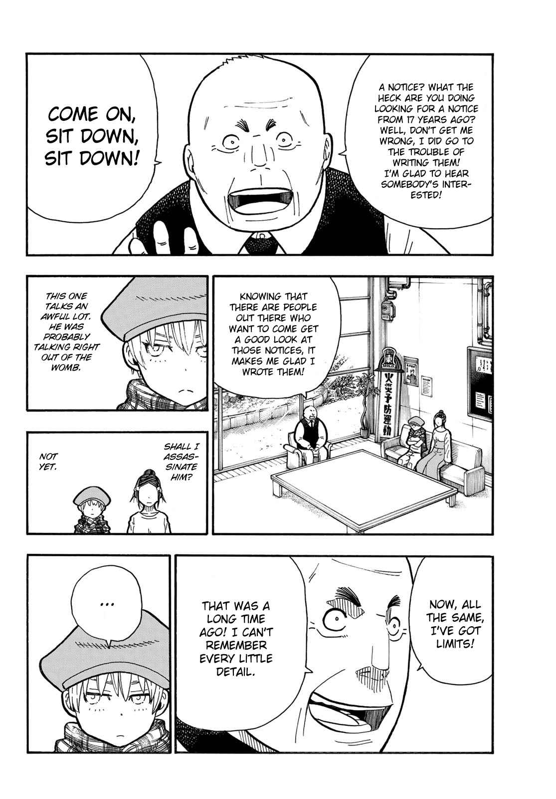 Enen no Shouboutai Ch. 231 Birth