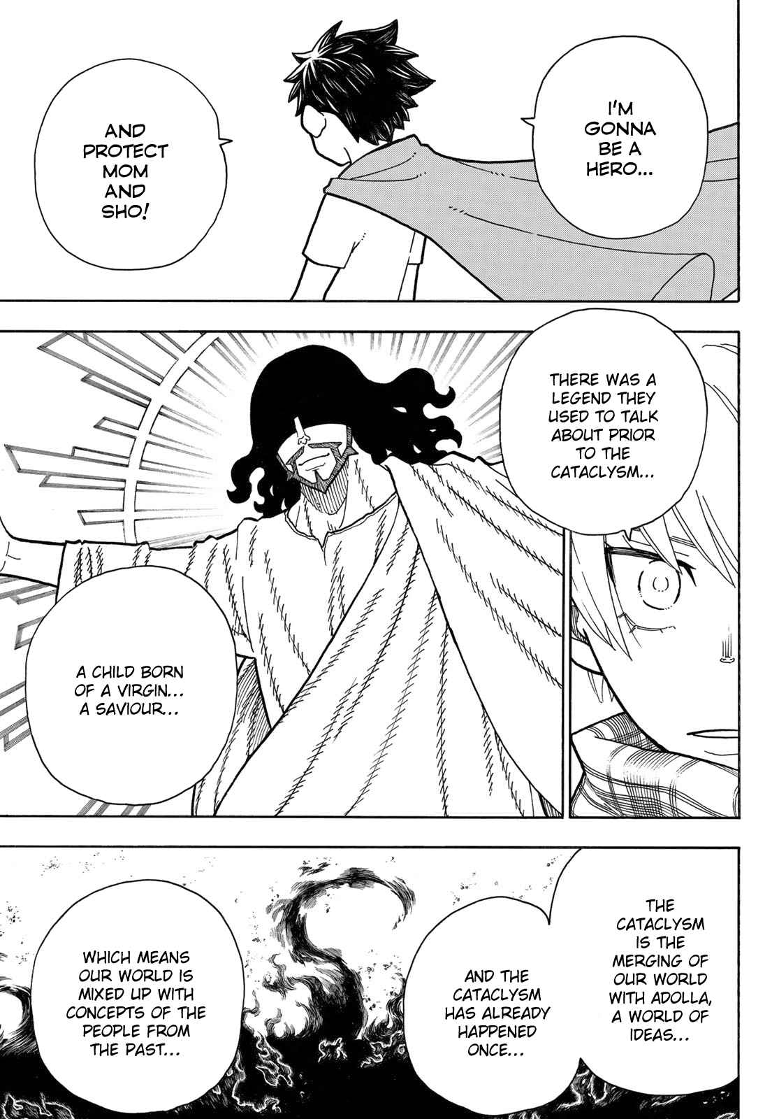 Enen no Shouboutai Ch. 233 Guardian Angel