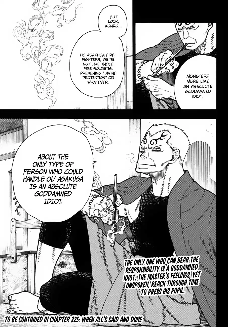 Enen No Shouboutai Chapter 225: Nascent Moonlight