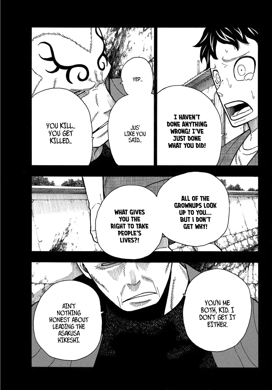 Enen No Shouboutai Chapter 227: Regret