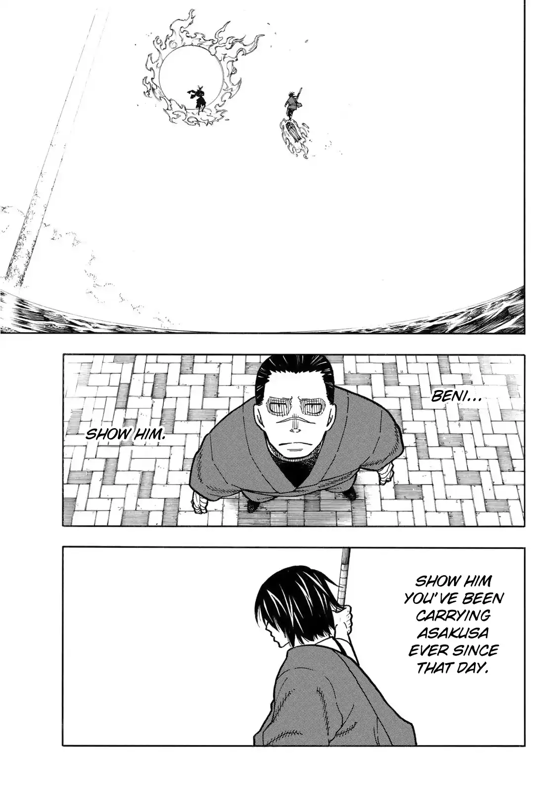 Enen No Shouboutai Chapter 227: Regret