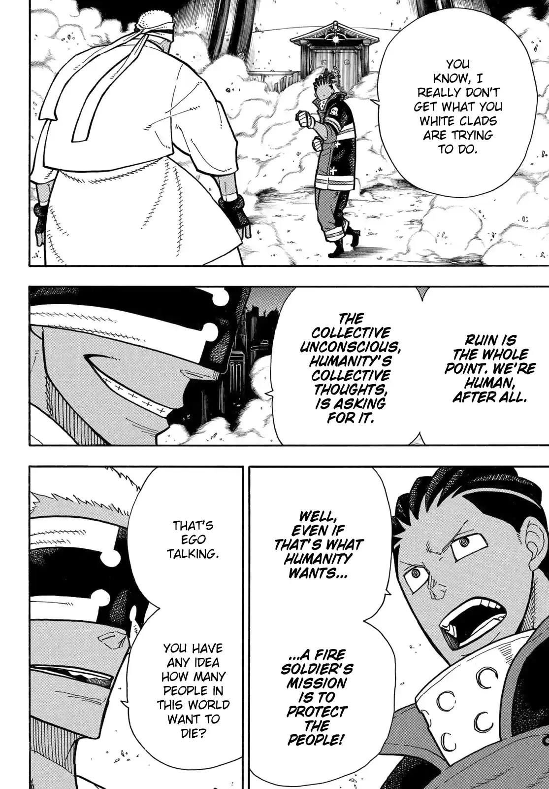 Enen No Shouboutai Chapter 241: The Guardian's Path