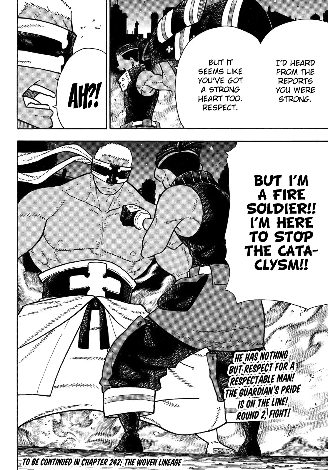 Enen No Shouboutai Chapter 241: The Guardian's Path