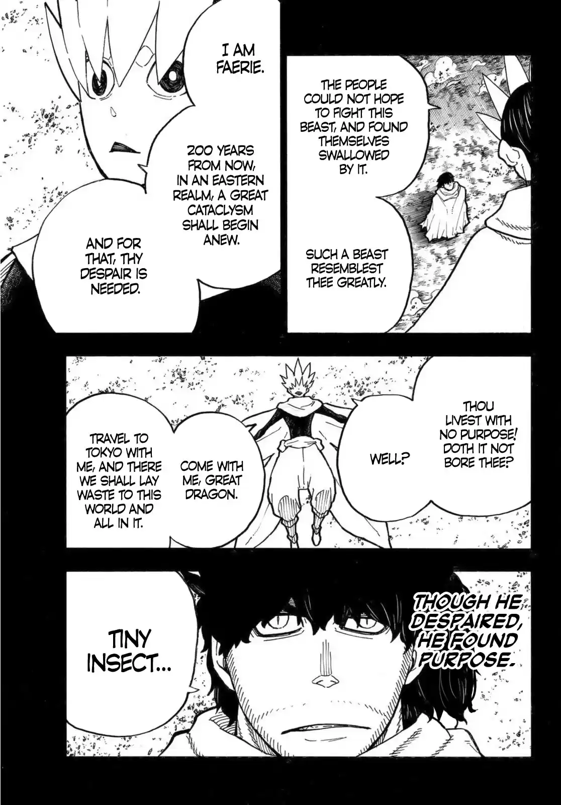 Enen No Shouboutai Chapter 264: He Who Transcends