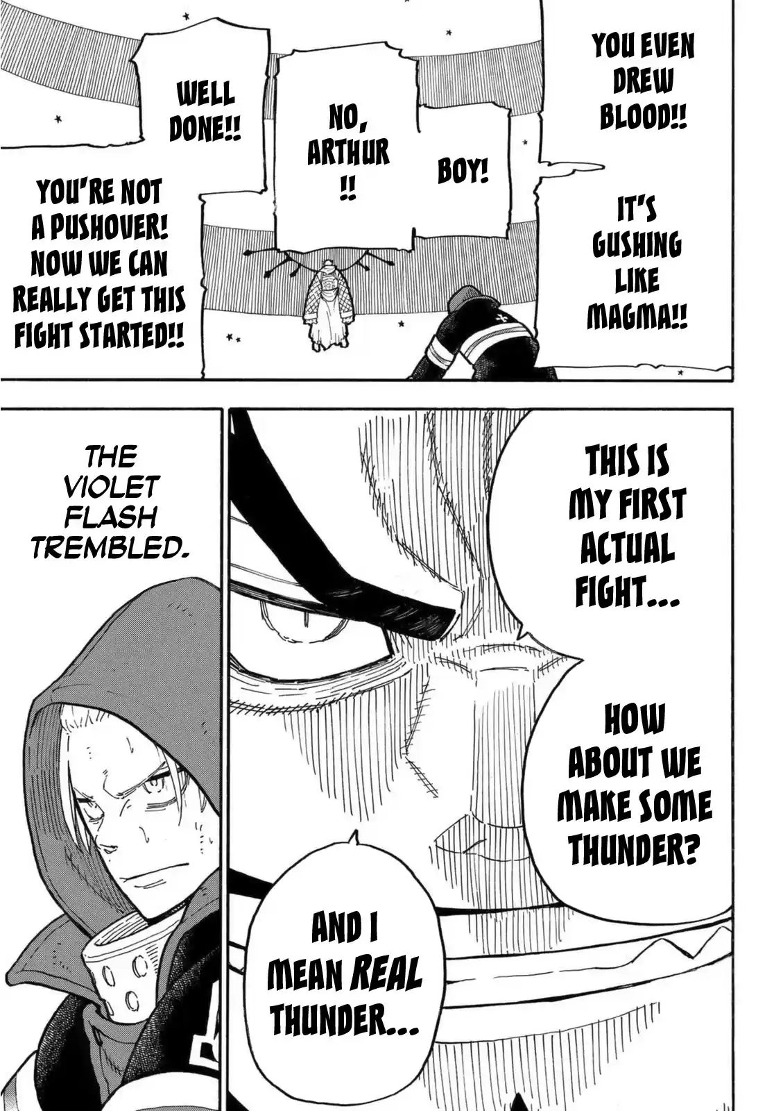 Enen No Shouboutai Chapter 264: He Who Transcends