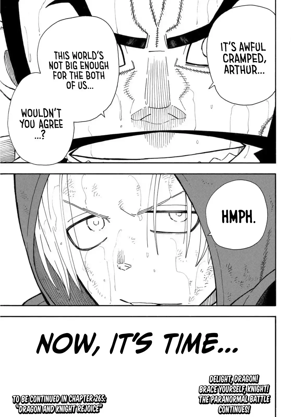 Enen No Shouboutai Chapter 264: He Who Transcends