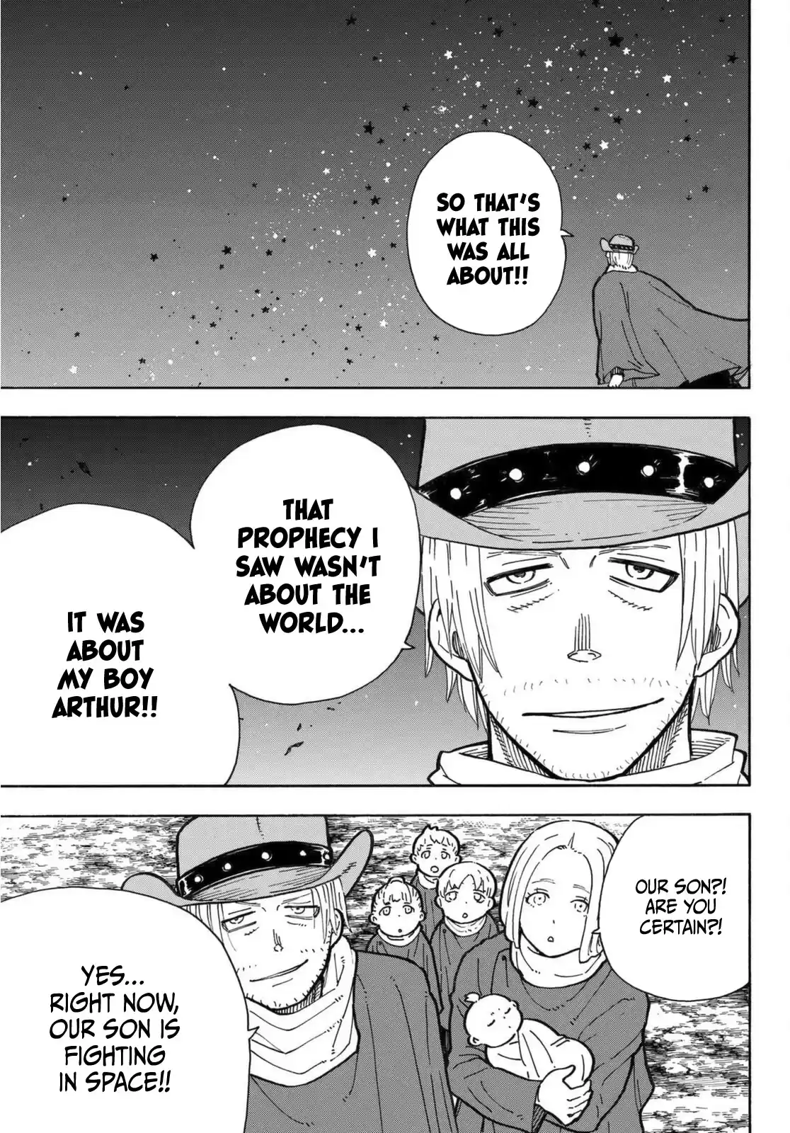 Enen No Shouboutai Chapter 267: Space Knight