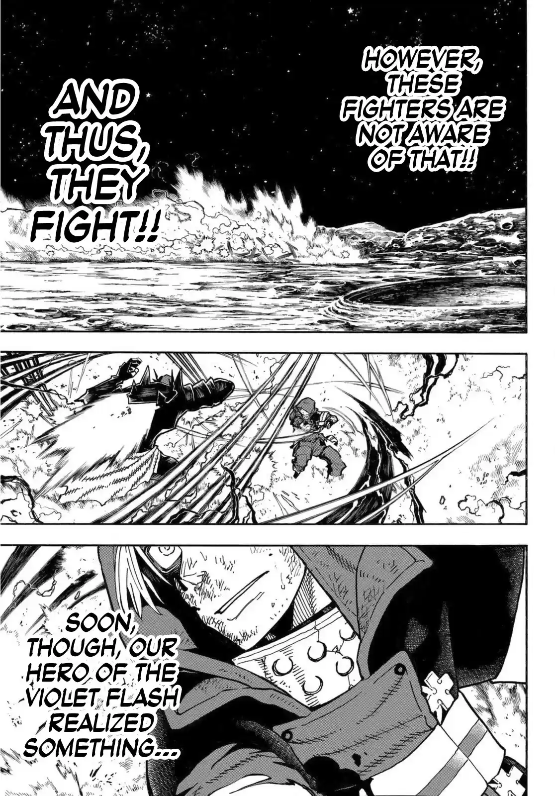 Enen No Shouboutai Chapter 267: Space Knight