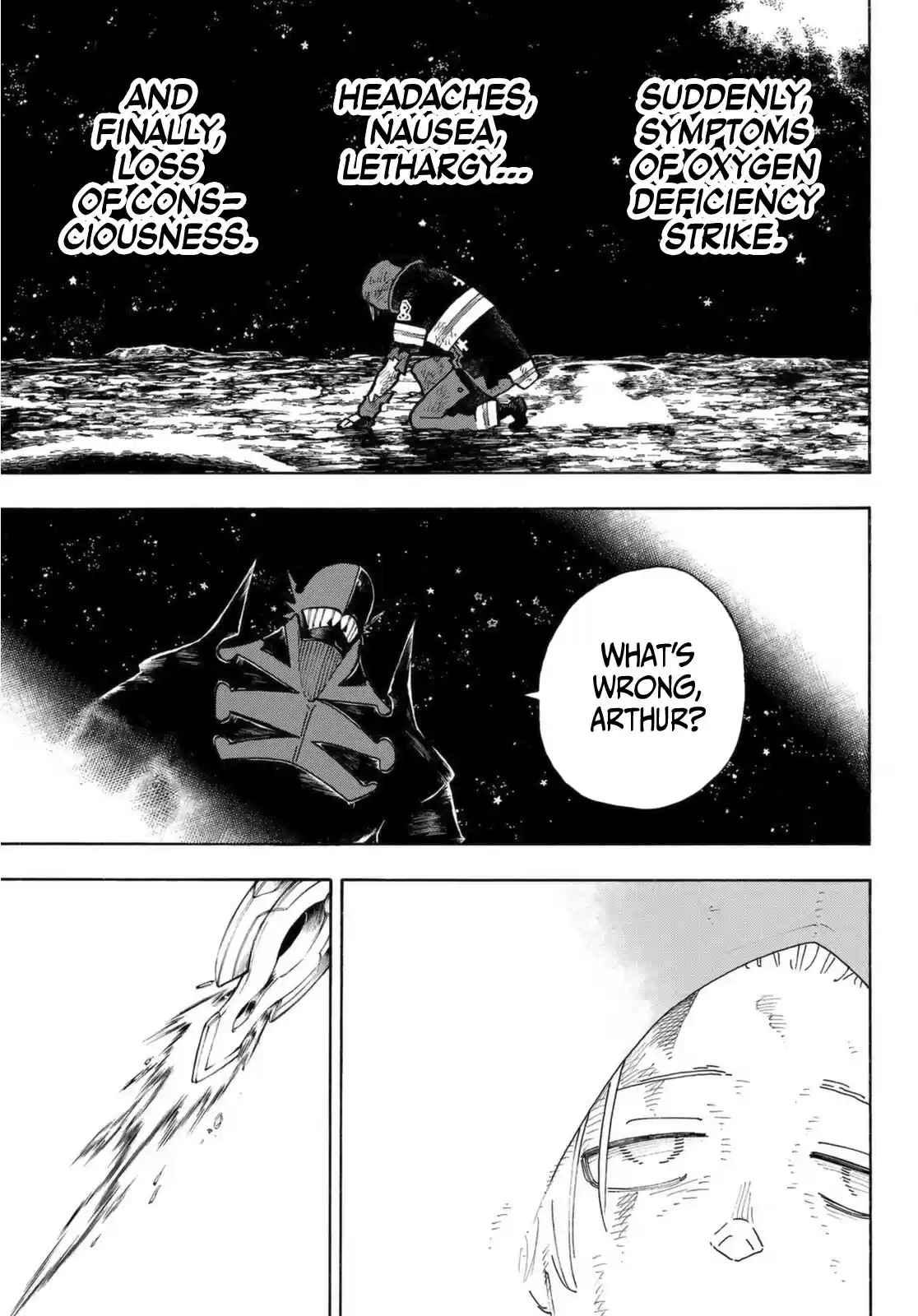 Enen No Shouboutai Chapter 267: Space Knight