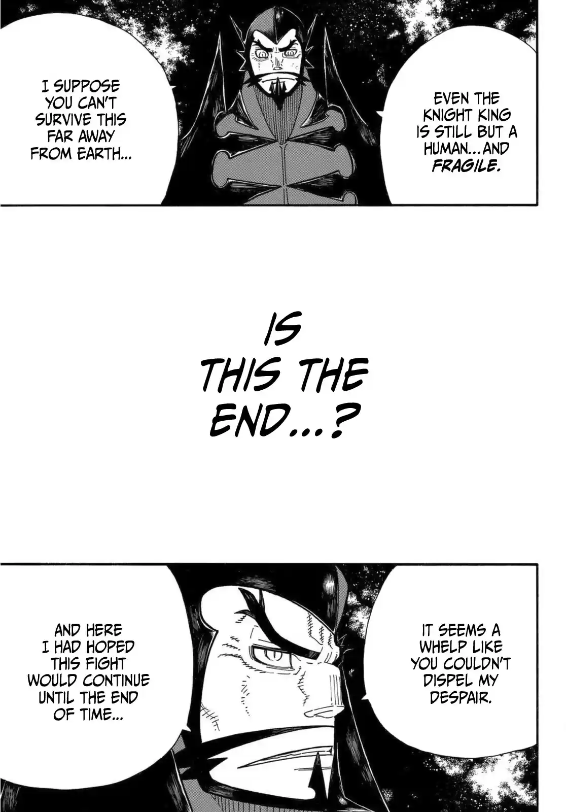 Enen No Shouboutai Chapter 267: Space Knight