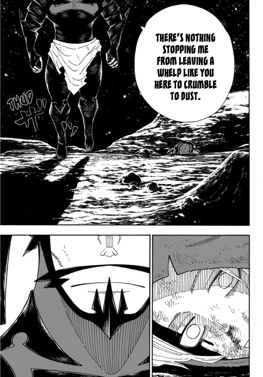 Enen No Shouboutai Chapter 267: Space Knight