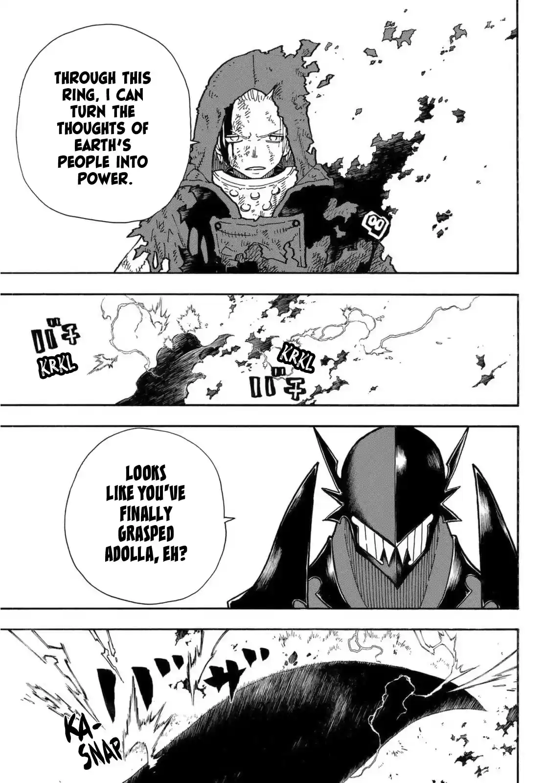 Enen No Shouboutai Chapter 268: The Knight King's Battle Armor