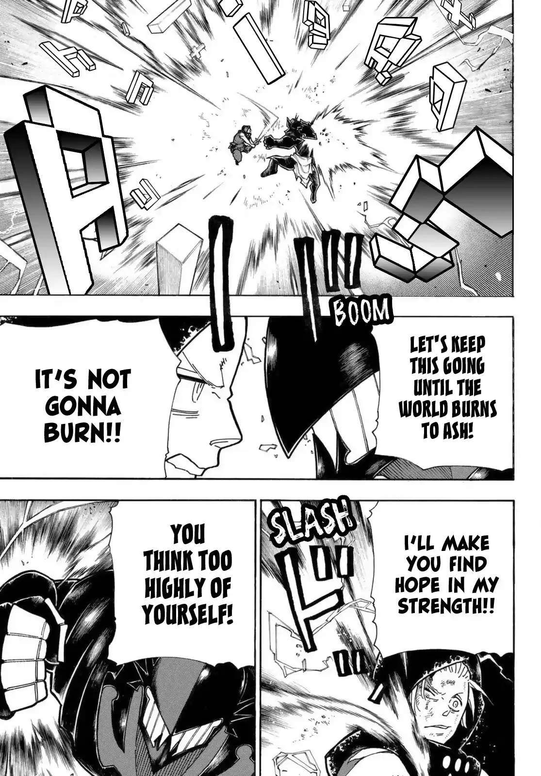 Enen No Shouboutai Chapter 268: The Knight King's Battle Armor