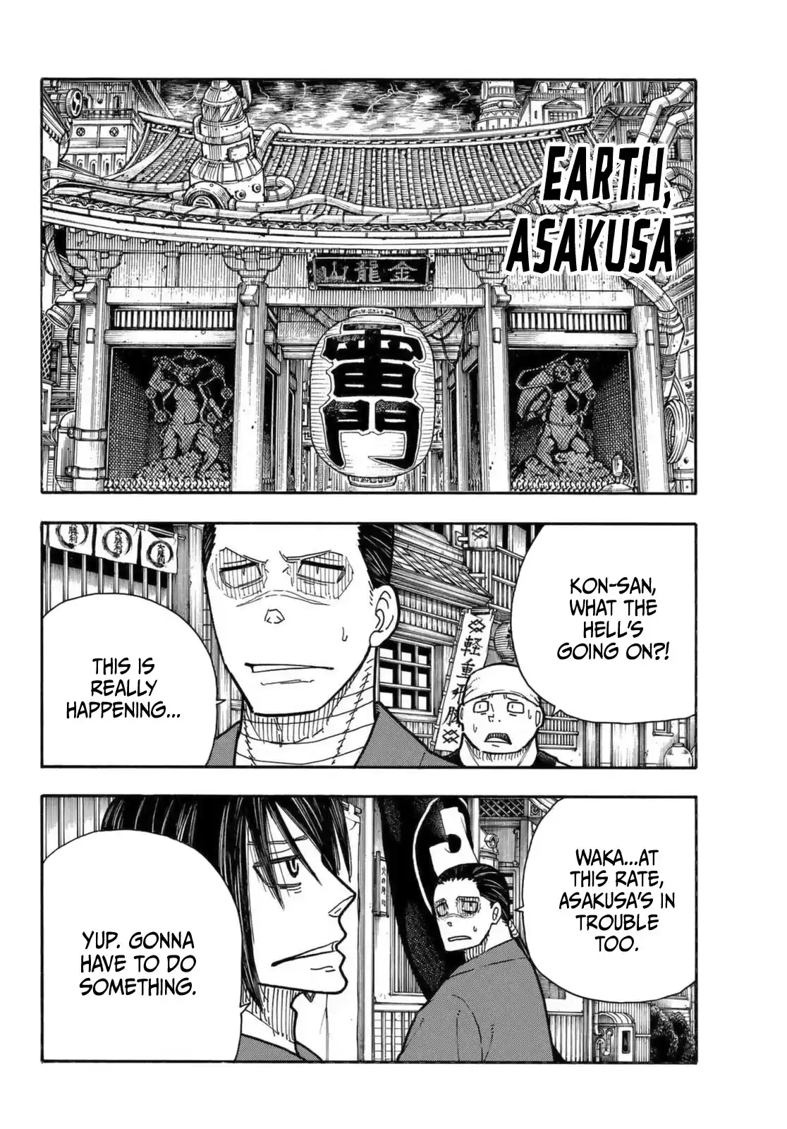 Enen No Shouboutai Chapter 268: The Knight King's Battle Armor