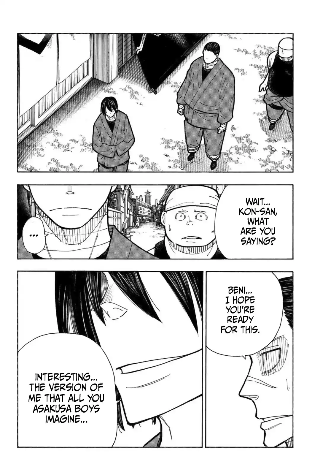 Enen No Shouboutai Chapter 268: The Knight King's Battle Armor