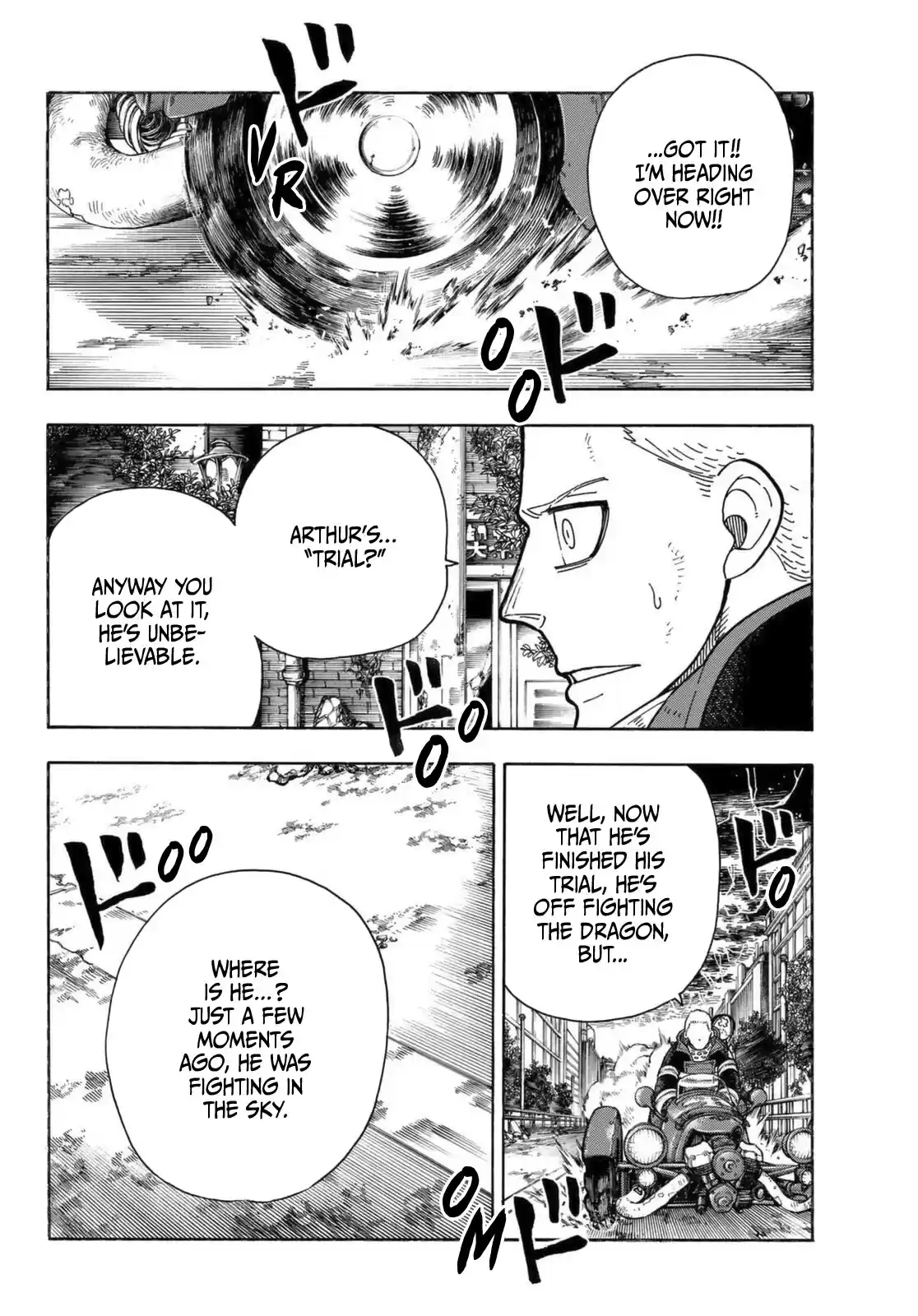 Enen No Shouboutai Chapter 269: Names Carved In Stone