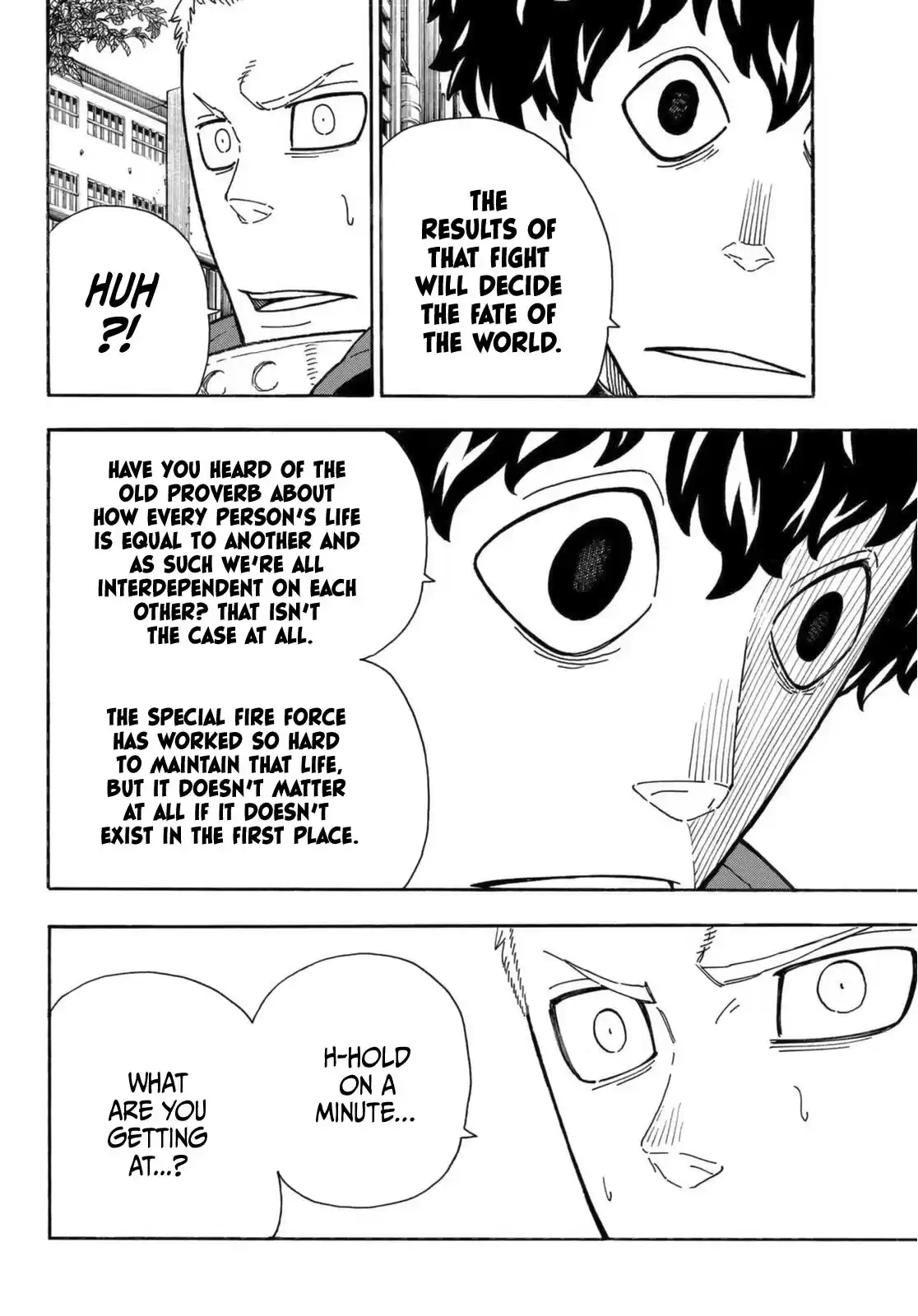 Enen No Shouboutai Chapter 269: Names Carved In Stone