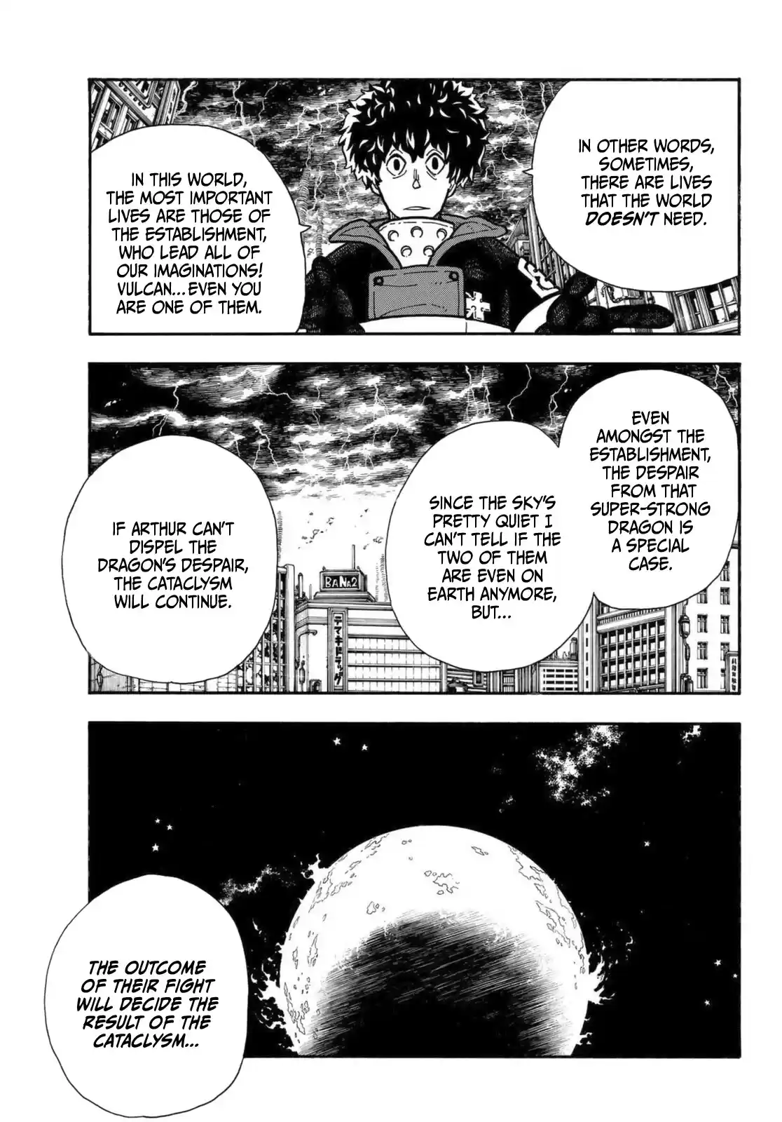 Enen No Shouboutai Chapter 269: Names Carved In Stone