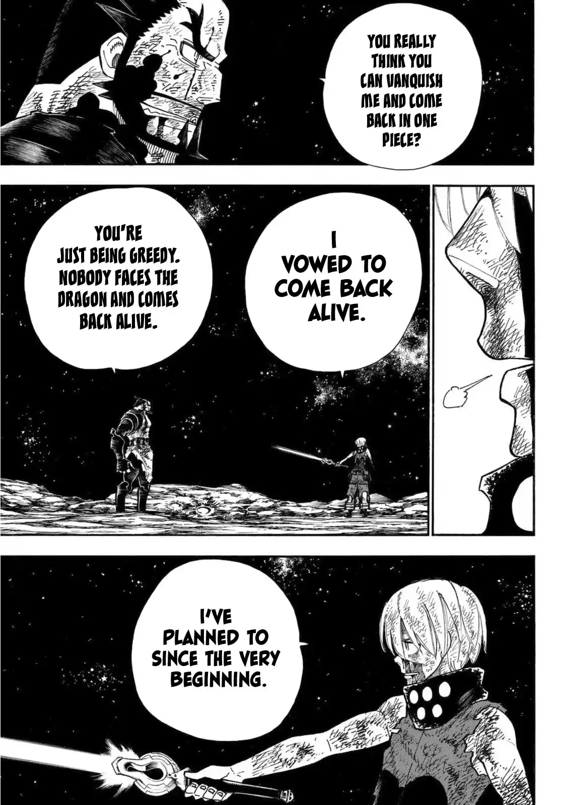 Enen No Shouboutai Chapter 270: What Dwells In The Sword