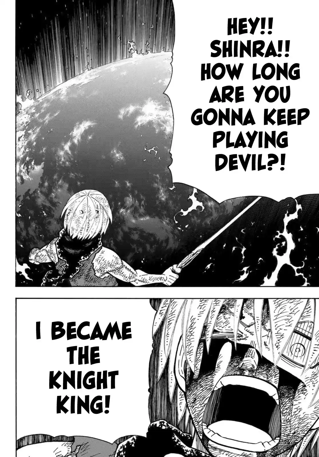 Enen No Shouboutai Chapter 272: The Knight King