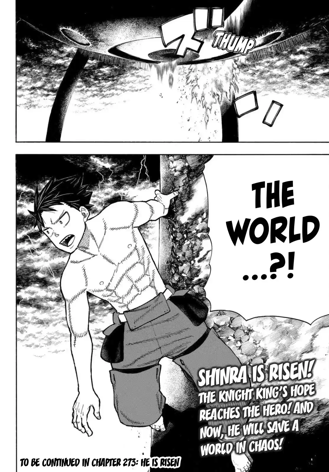 Enen No Shouboutai Chapter 272: The Knight King