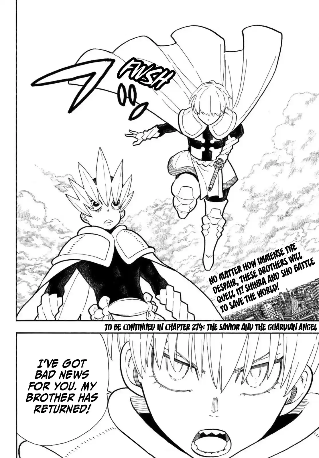 Enen No Shouboutai Chapter 273: He Is Risen