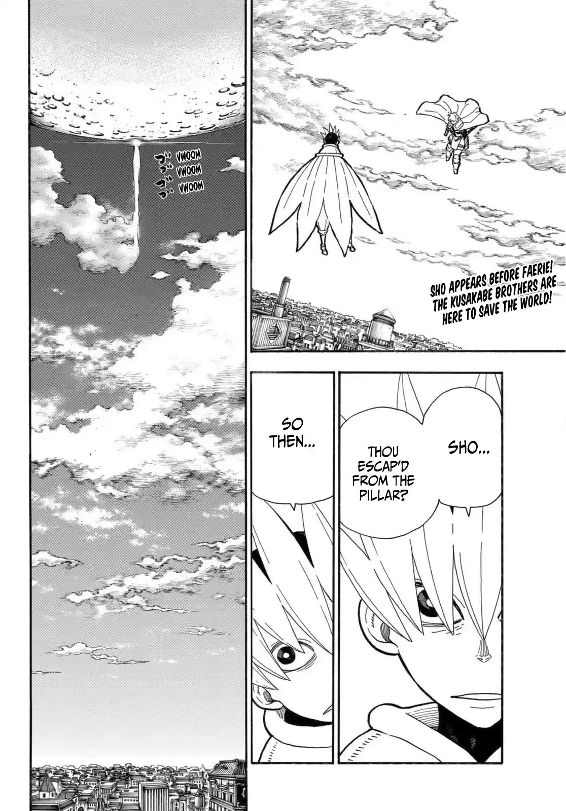 Enen No Shouboutai Chapter 274: The Saviour And The Guardian Angel
