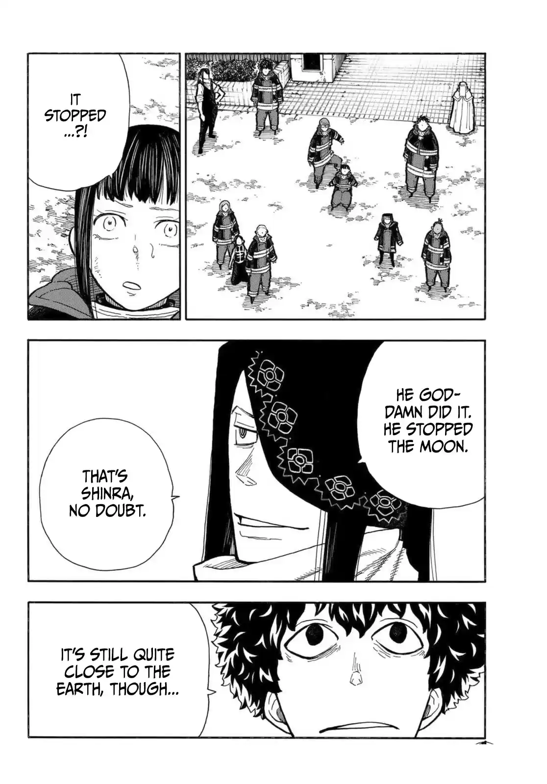 Enen No Shouboutai Chapter 274: The Saviour And The Guardian Angel