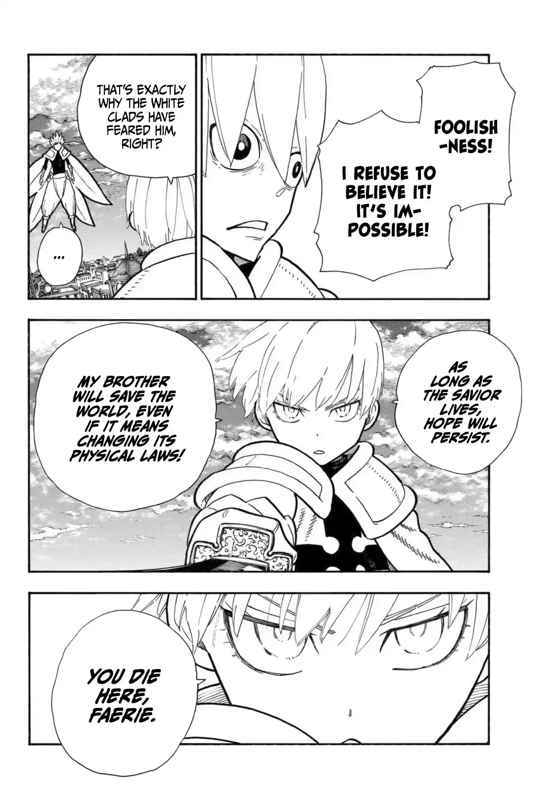 Enen No Shouboutai Chapter 274: The Saviour And The Guardian Angel