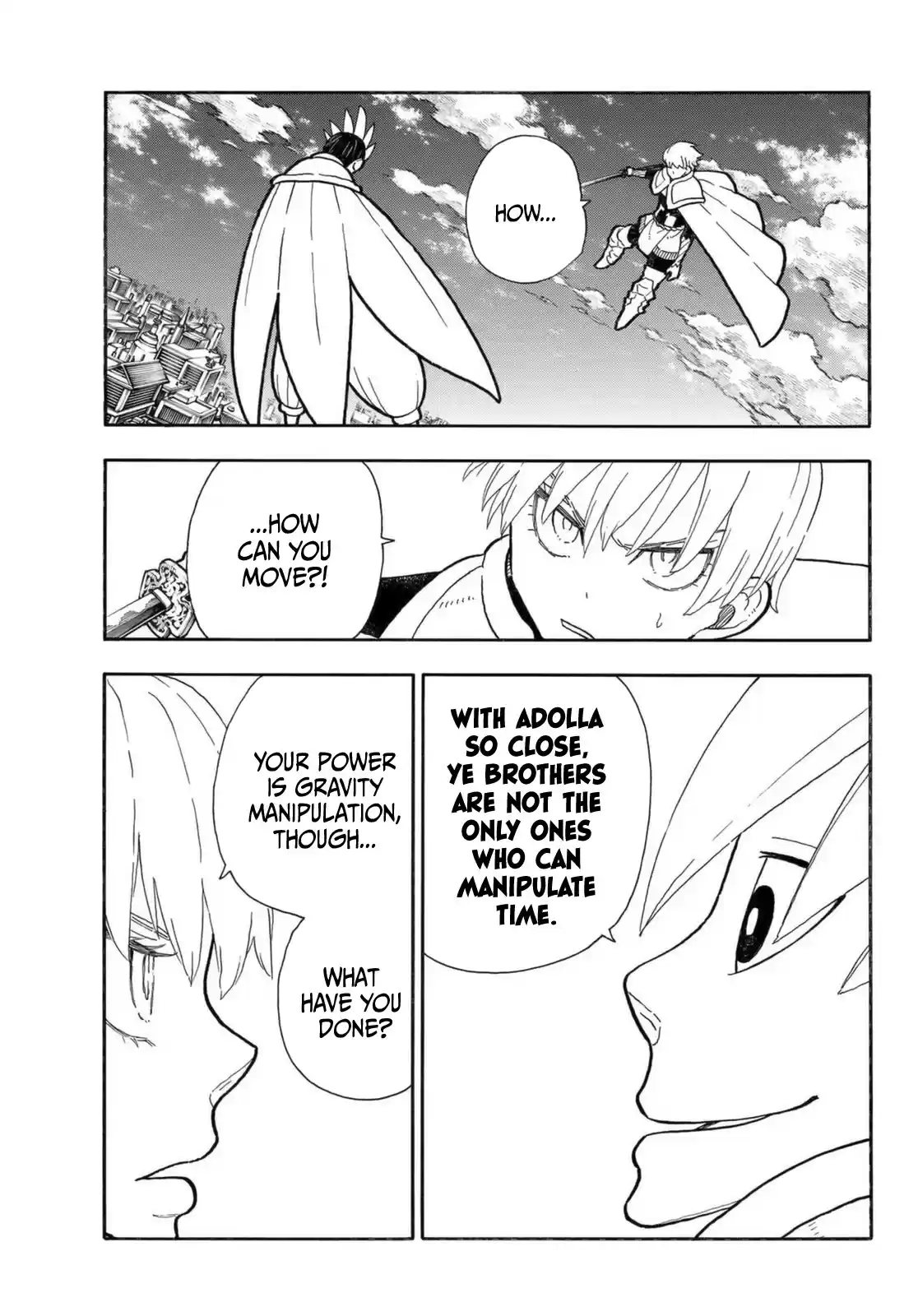 Enen No Shouboutai Chapter 274: The Saviour And The Guardian Angel